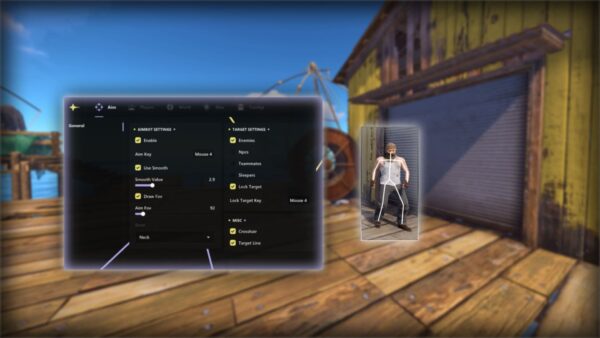 چیت RUST آپدیت 2025 فول ایم بات