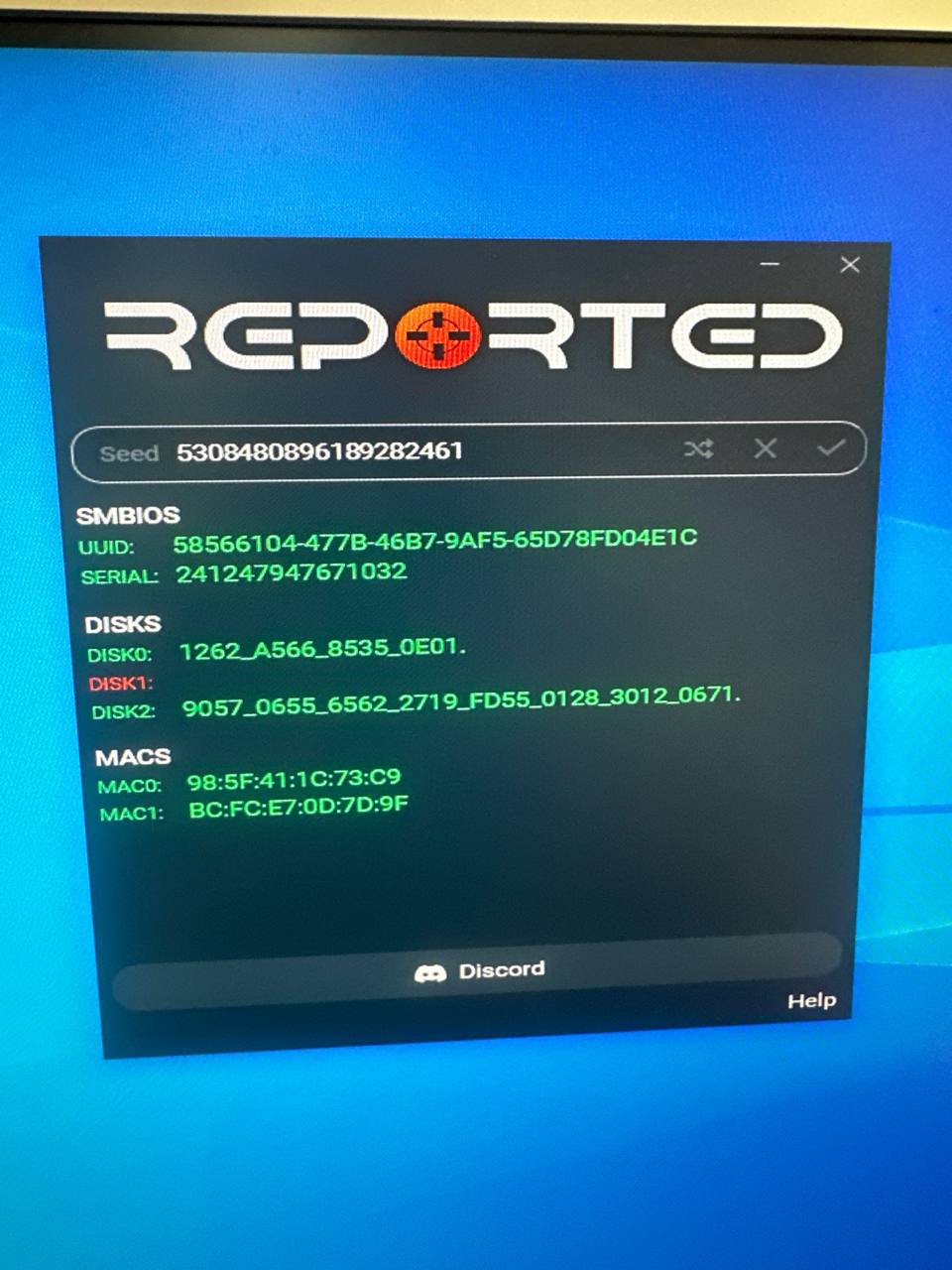 اسپوفر REPORTED