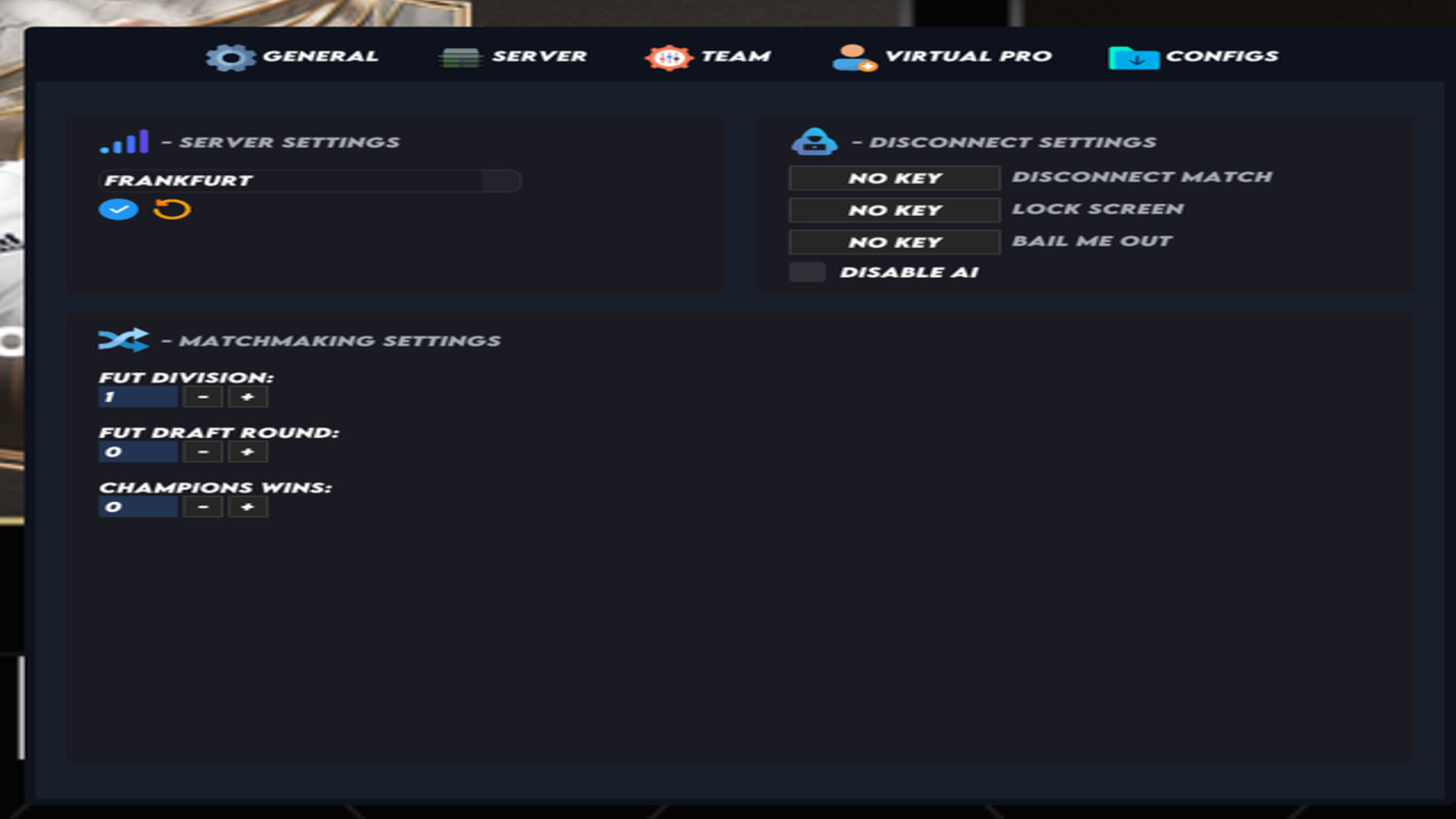 چیت CHEAT ARMY FC26