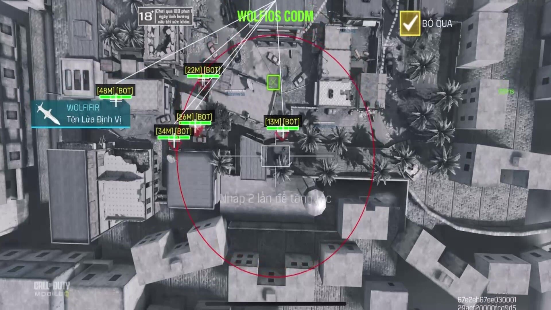 چیت WOLF IOS برای COD Mobile