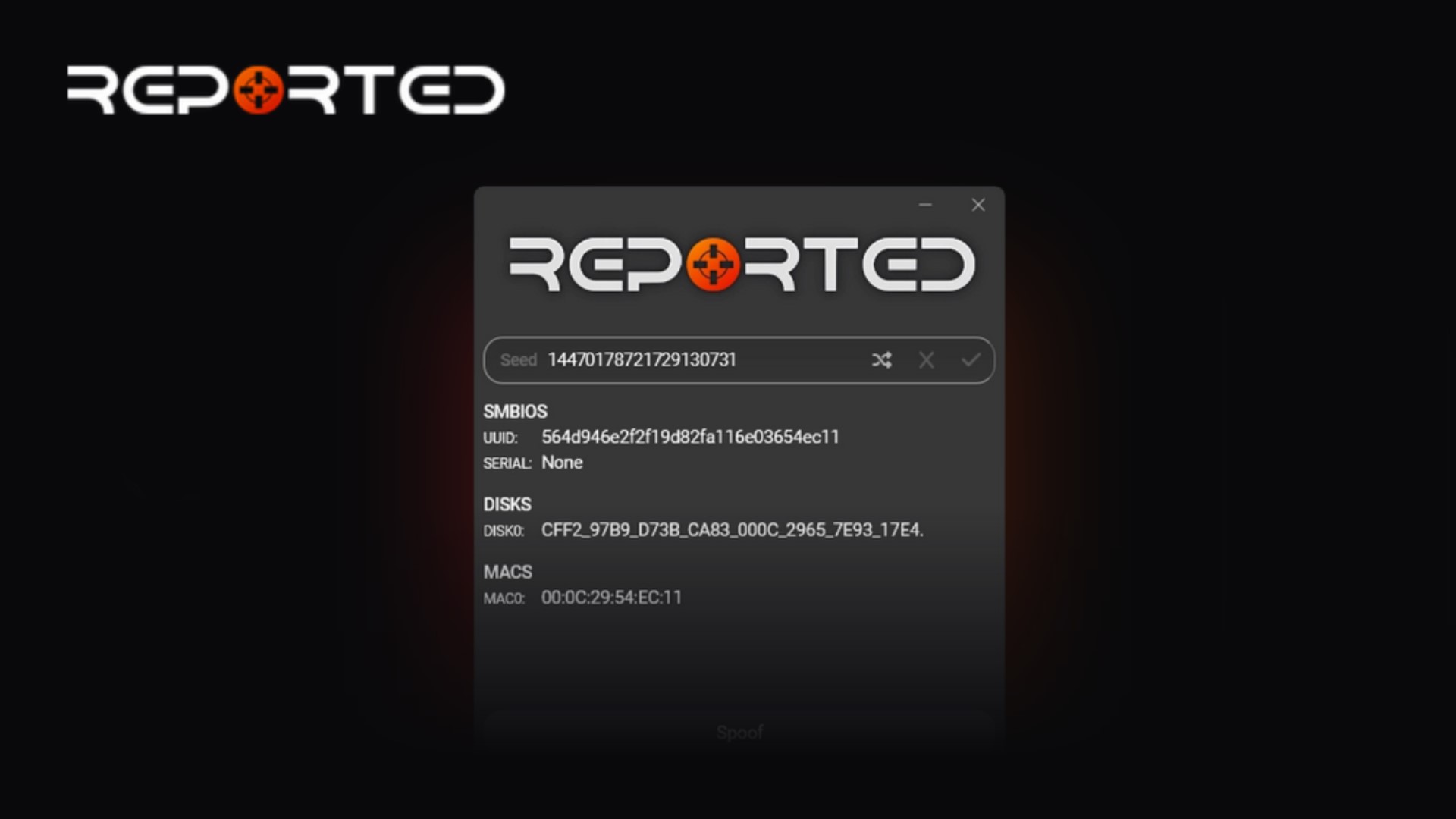 اسپوفر REPORTED