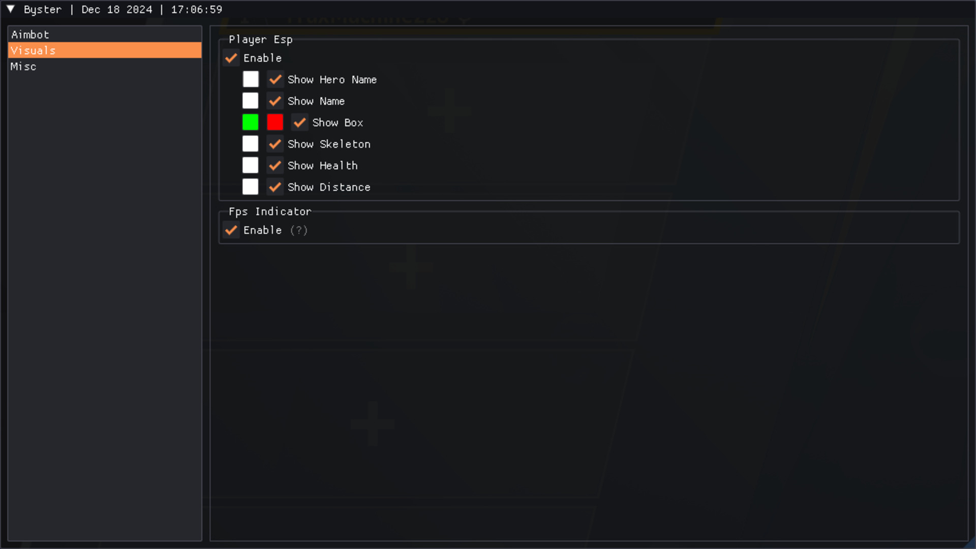 چیت BYSTER برای Marvel Rivals