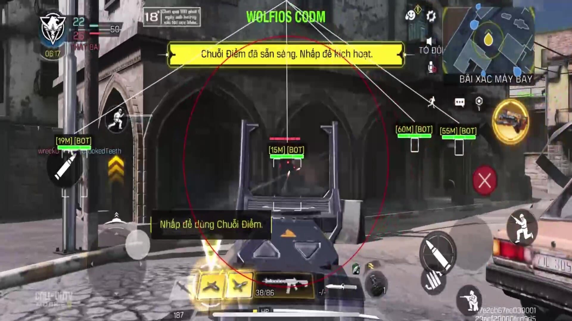 چیت WOLF IOS برای COD Mobile