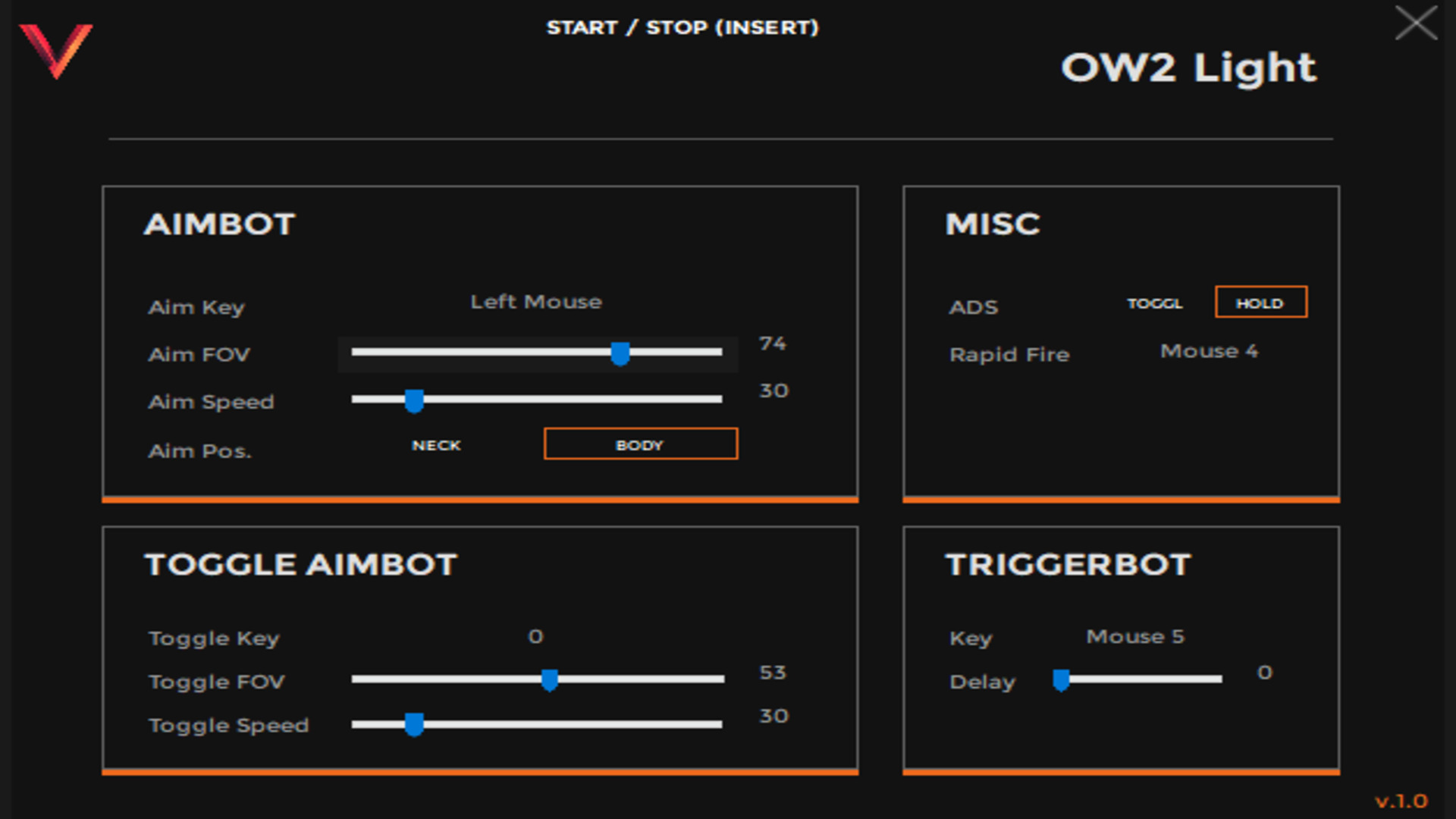 چیت VANURI برای Overwatch 2