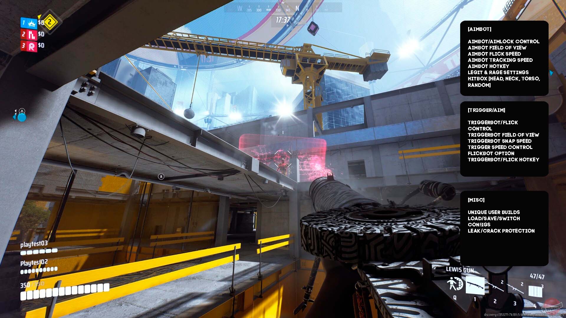 چیت asdfWARE PIXEL AIMBOT برای The Finals