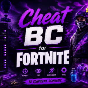 خرید چیت BC برای Fortnite | ابزار حرفه‌ای Aimbot و ESP