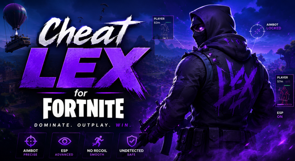 چیت Fortnite V2 | ایم بات، ESP و اسپوفر