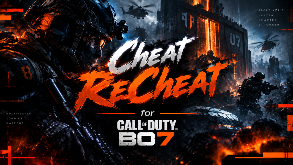 چیت ReCheat برای Call of Duty Black Ops 7 و Warzone